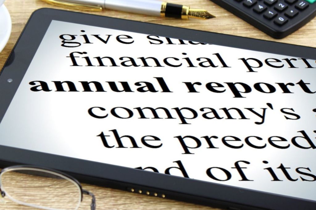 Ipad पर वार्षिक रिपोर्ट के बारे में कुछ टेक्स्ट_सामाजिक क्षेत्र