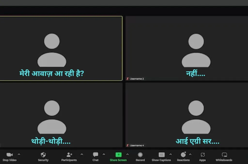 मीटिंग स्क्रीनशॉट_ऑनलाइन मीटिंग