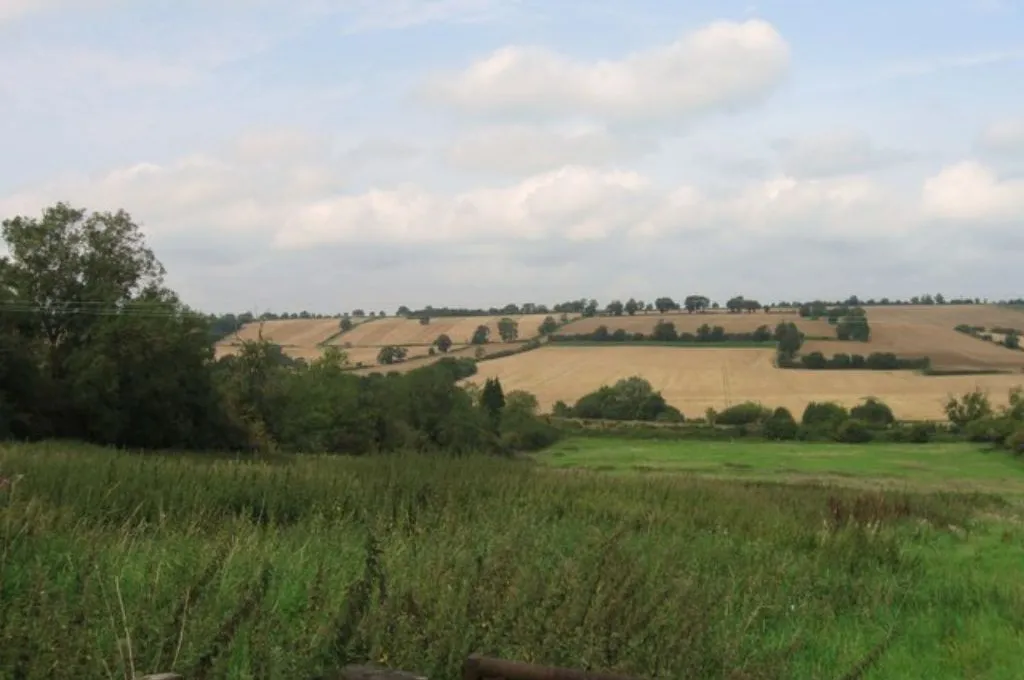 एक साथ कई खेतों का दृश्य_ग्रामदान